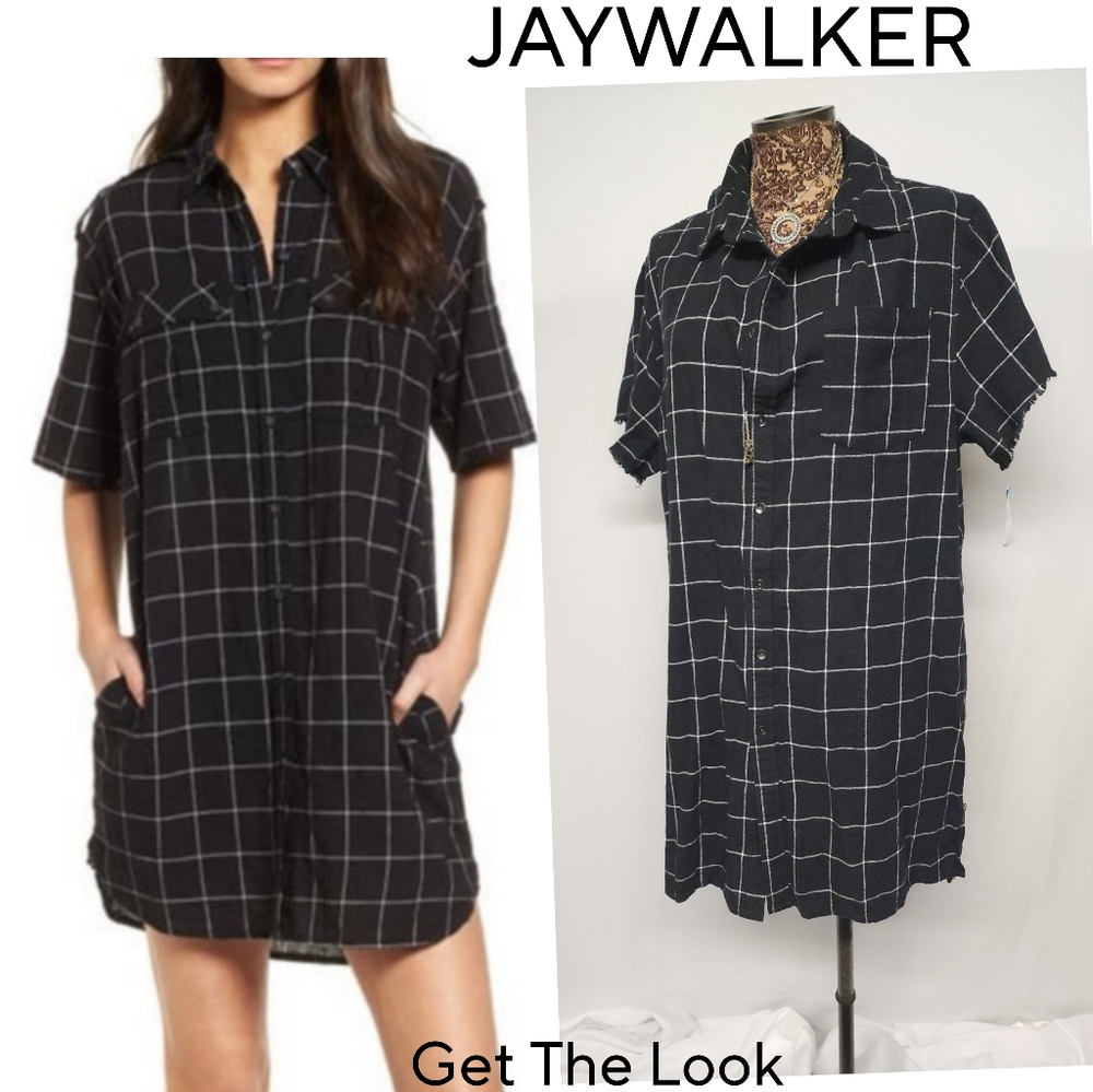 JAYWALKER shirt dress. Sz XL